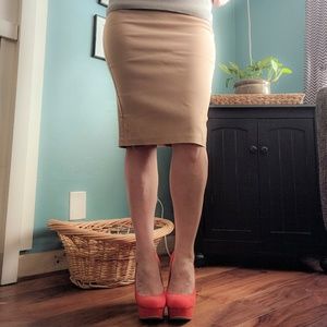 Tan Skirt